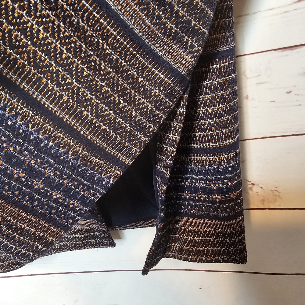 Westport Multi Pattern Stripe Open Front Topper - image 7